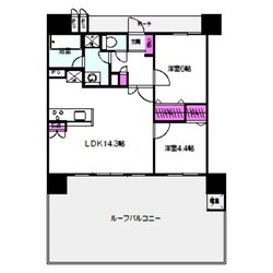 アルティスタ大阪城東の物件間取画像